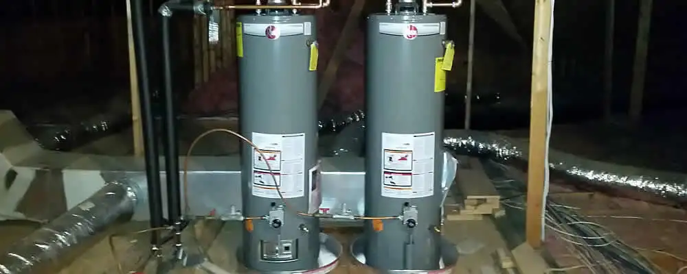 Tankless water heater installation for home hot water in Atlanta, GA